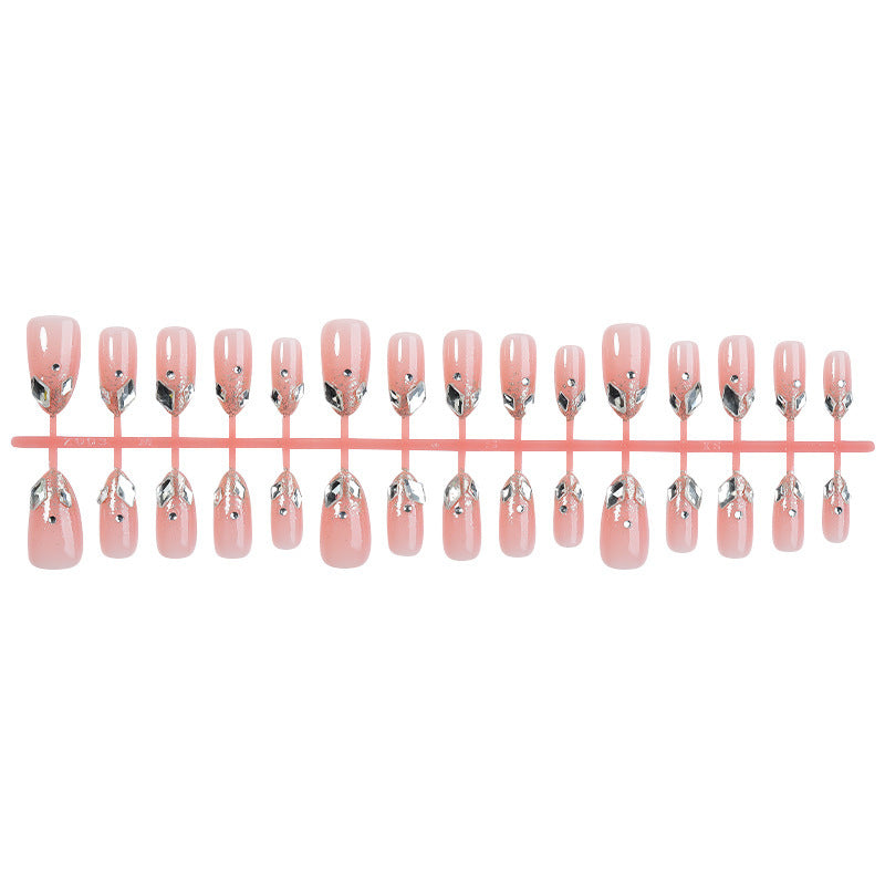 Kunstnagelset mit elegantem Glitzer-Design Brehn