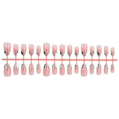 Kunstnagelset mit elegantem Glitzer-Design Brehn