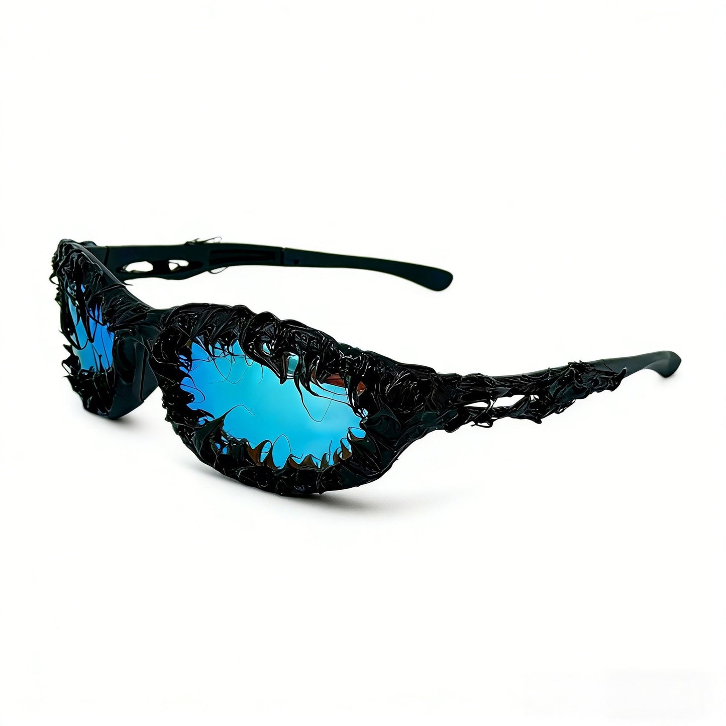 Damen außergewöhnliche Sportsonnenbrille mit innovativem Design Brehn