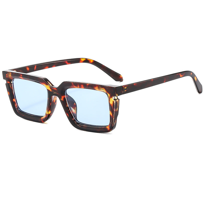 Herren Bold Retro Quadratische Sonnenbrille Brehn