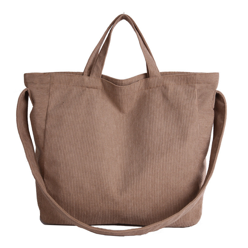 WoSoft Corduroy Tote Bag Brehn