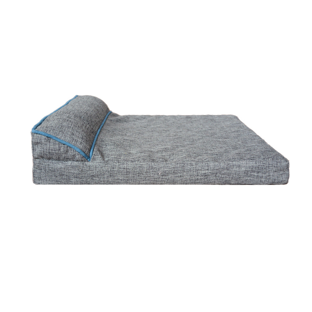 Zeitgenössisches orthopädisches Hundebett