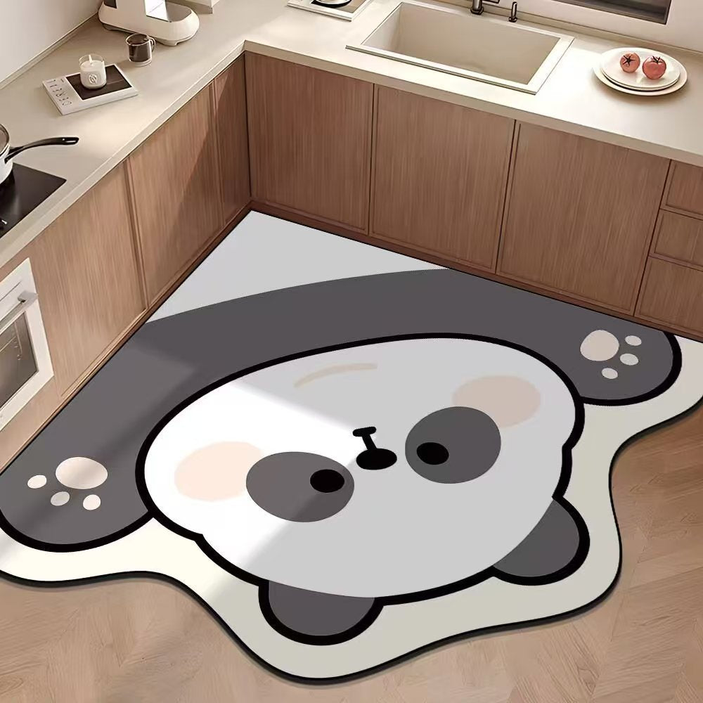 Cartoon Hunde-Teppich