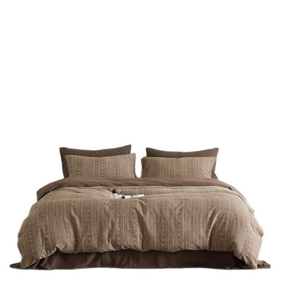 Floral Print Bettbezug Set