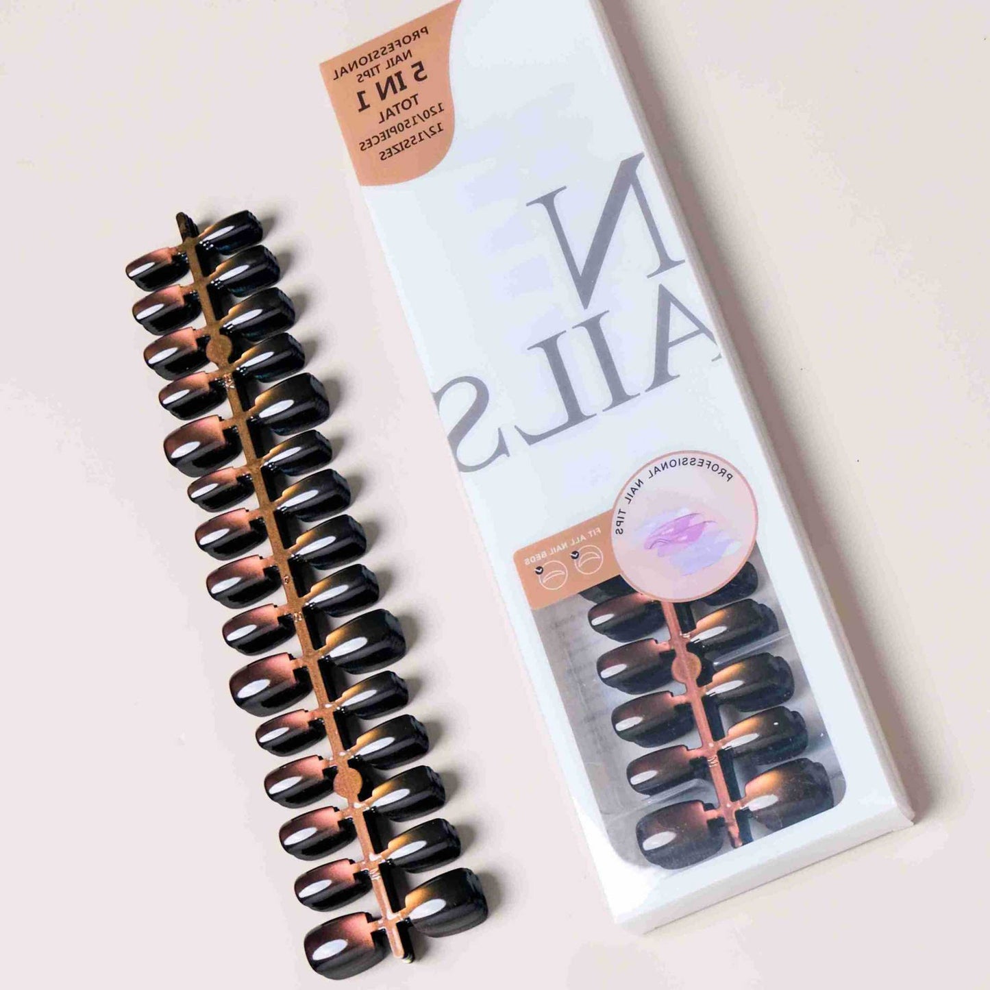 Professionelles Press-On Nagelset Brehn