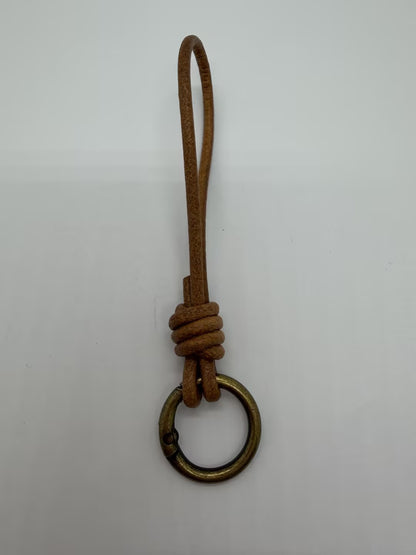 Handgemachter Leder-Schlüsselanhänger Brehn