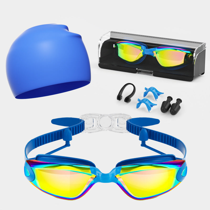 Hochleistungs-Schwimmbrillen-Set Brehn