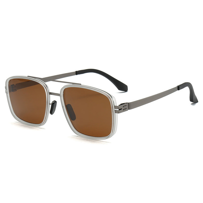 Damen stilvolle quadratische Sonnenbrille Brehn