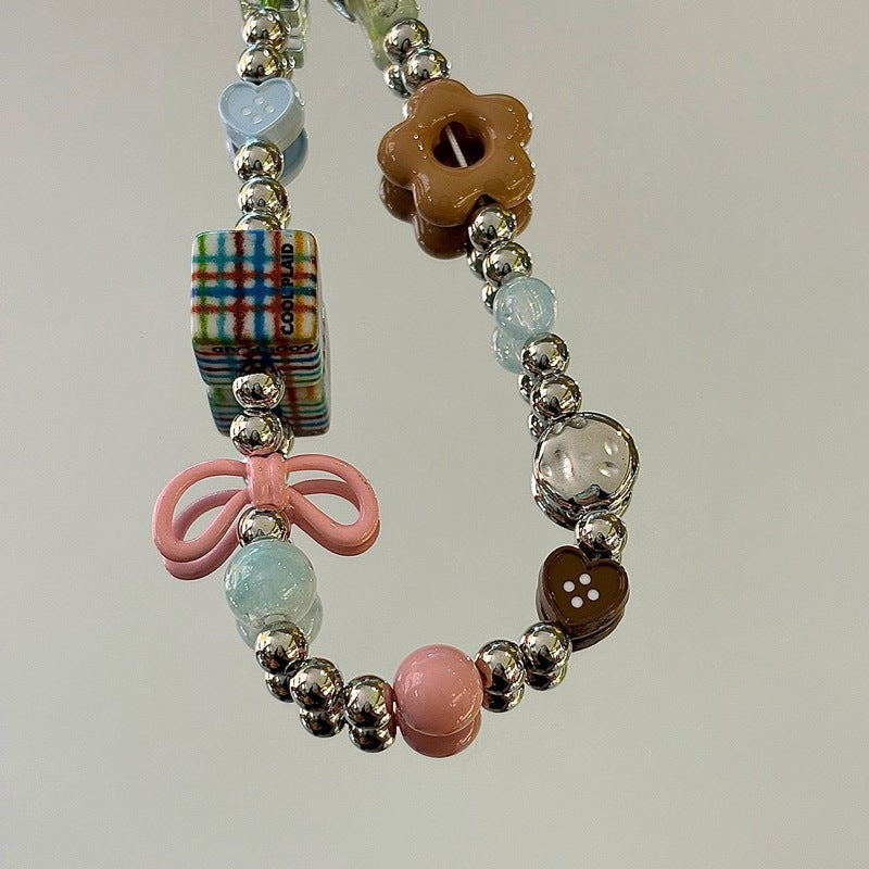 Verspielt Perlen Charme Armband Brehn