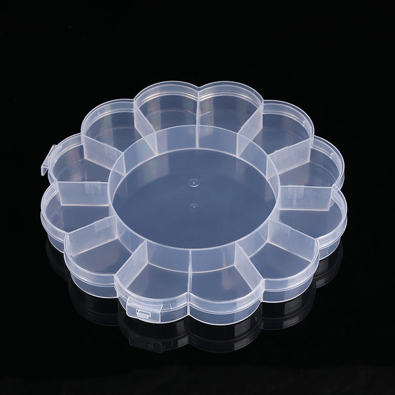 Blumenförmiger Multi-Compartment Aufbewahrungsorganisator Brehn