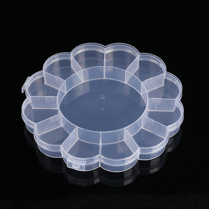 Blumenförmiger Multi-Compartment Aufbewahrungsorganisator Brehn