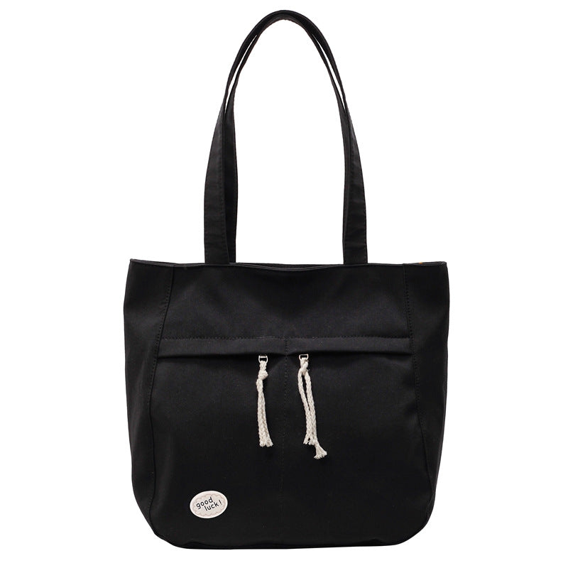 Lässige Canvas Tote Bag Brehn mit mehreren Taschen