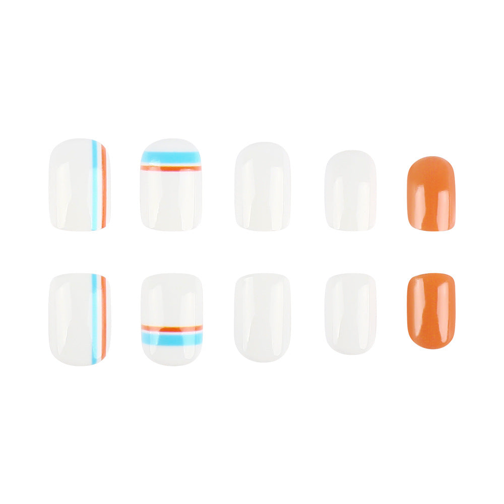 Trendiges geometrisches Nagelkunst-Set Brehn