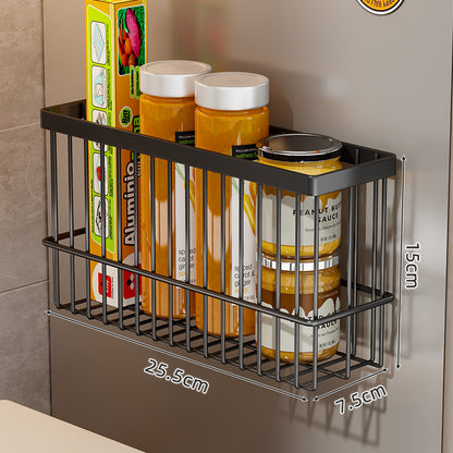 Magnetischer Klebe-Kühlschrank Draht Aufbewahrungskorb Organizer