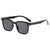 Damen modische Sonnenbrille im modernen Quadratdesign Brehn