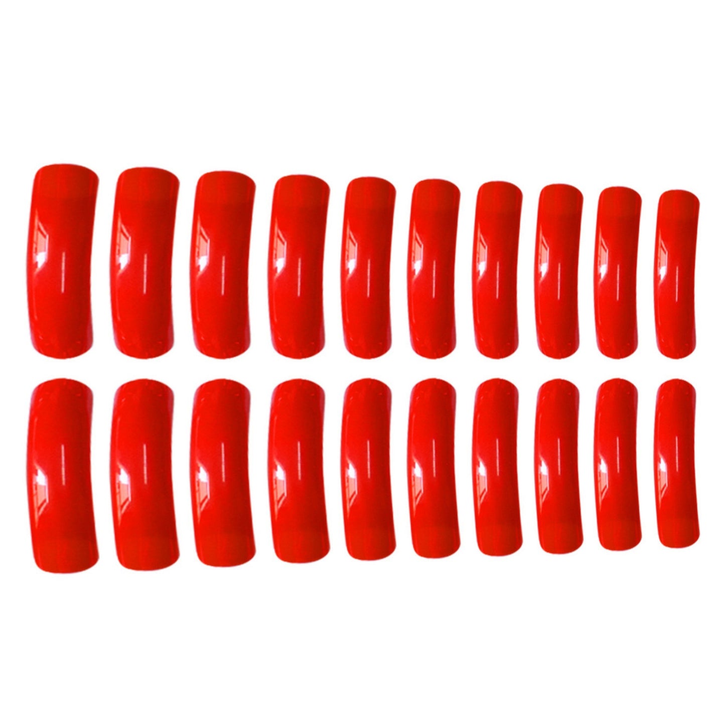 Stilvolle Lange Spitzen Acrylnagelvergrößerungen Brehn