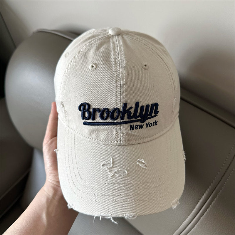 Herren Distressed Brooklyn Baseball Cap Brehn