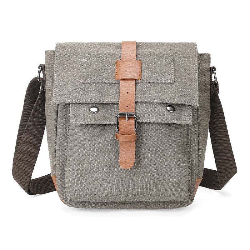 Vintage-inspiriert Canvas Messenger Bag Brehn