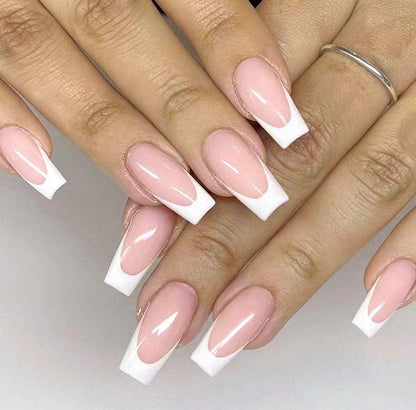 Elegante französische Spitzen-Acryl-Nagelverstärkungen Brehn 1789915301