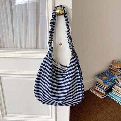 Weiche Baumwollstern-Druck Hobo Tasche
