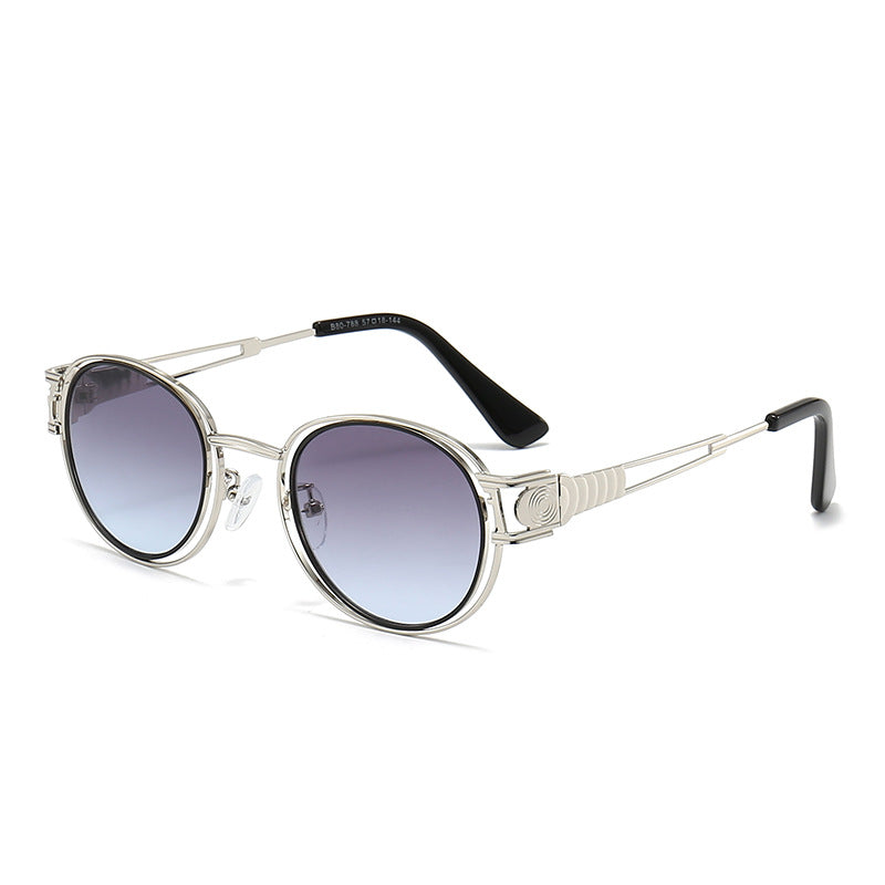 Damen Sonnenbrille mit modischem Metallrahmen und komfortablen Nasenpads Brehn