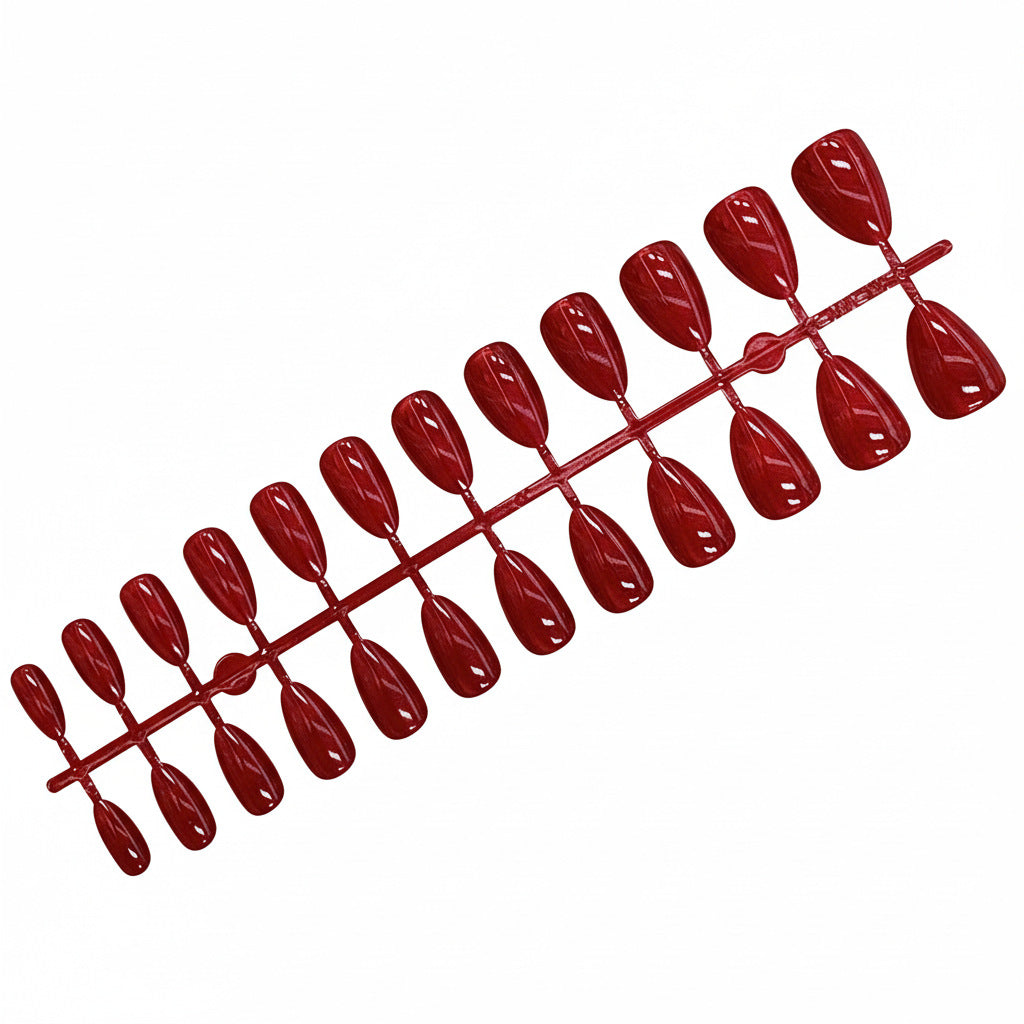 Glänzende Stiletto Druck-Nageltips Brehn