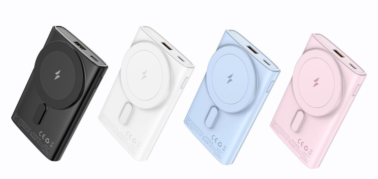 Tragbare Hochleistungs-Powerbank mit Integriertem Kabelmanagement Brehn