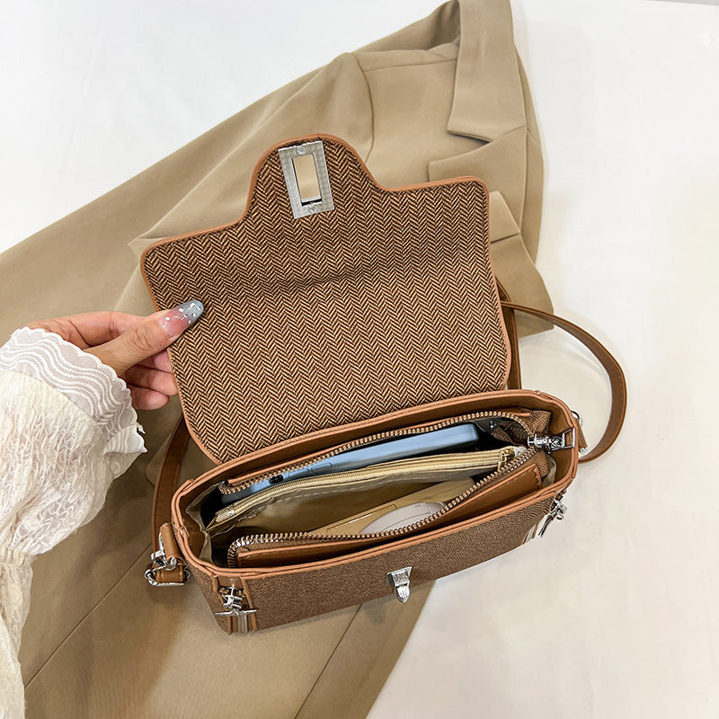 Klassische Strukturierte Handtasche