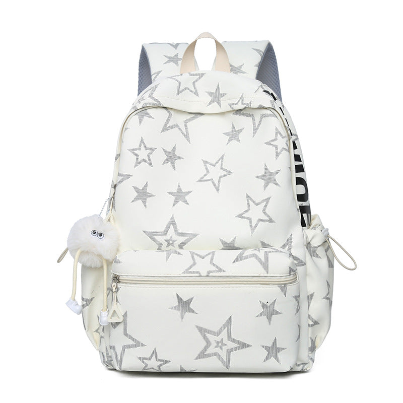 Stern-Bestickter Lässiger Rucksack Brehn