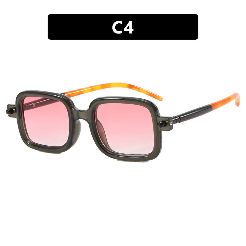 Damen quadratische Sonnenbrille mit trendy Rahmen und komfortablem Sitz Brehn