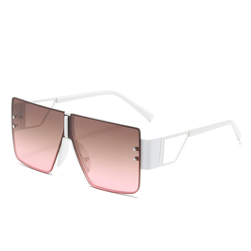 Damen trendige oversized Sonnenbrille mit futuristischem Design Brehn