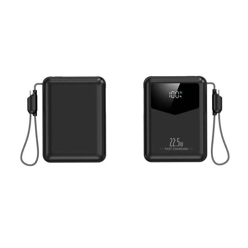 Tragbare Powerbank mit Hochmoderner Schnellladefunktion und Led-Anzeige Brehn