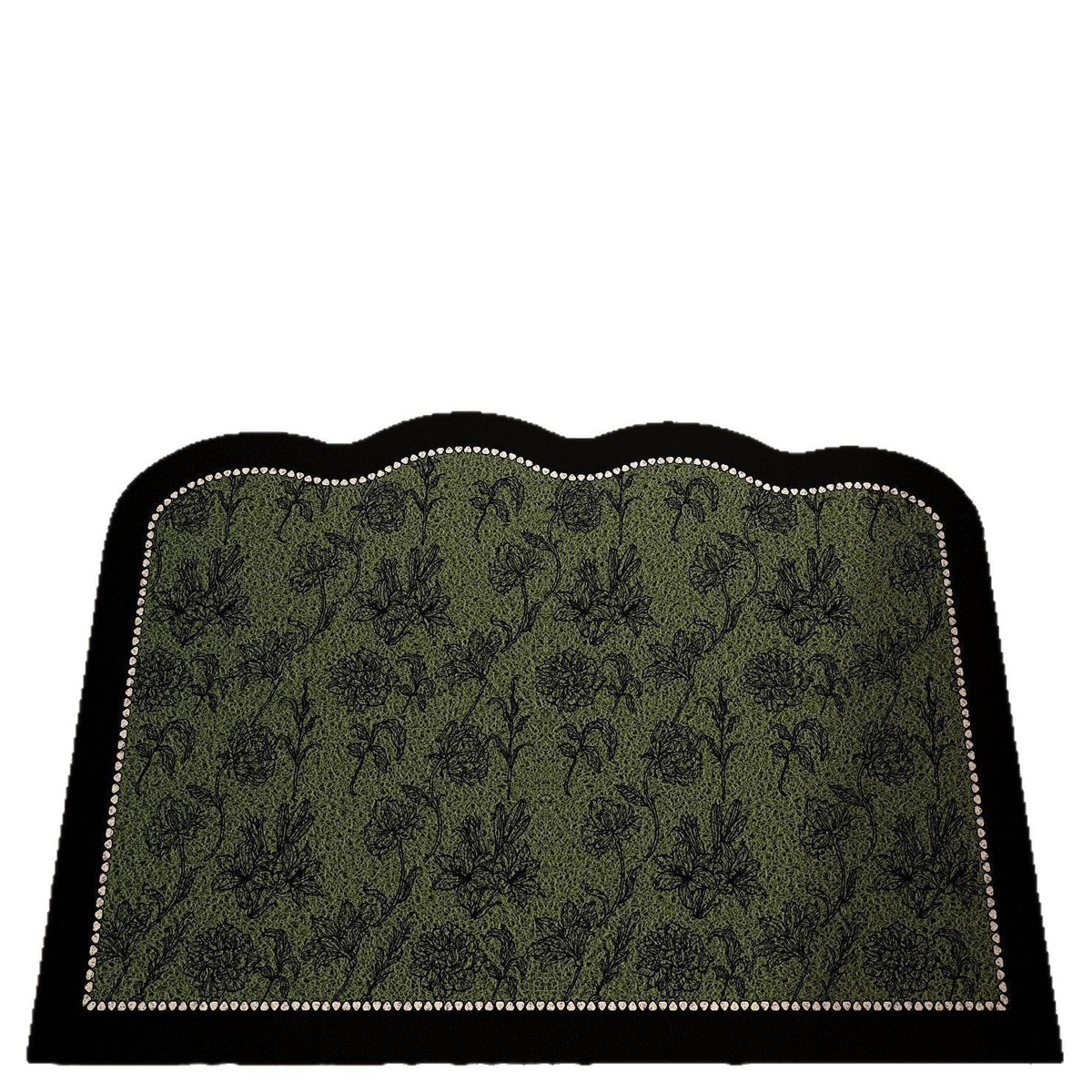 Blumenmuster Willkommensmatte Brehn