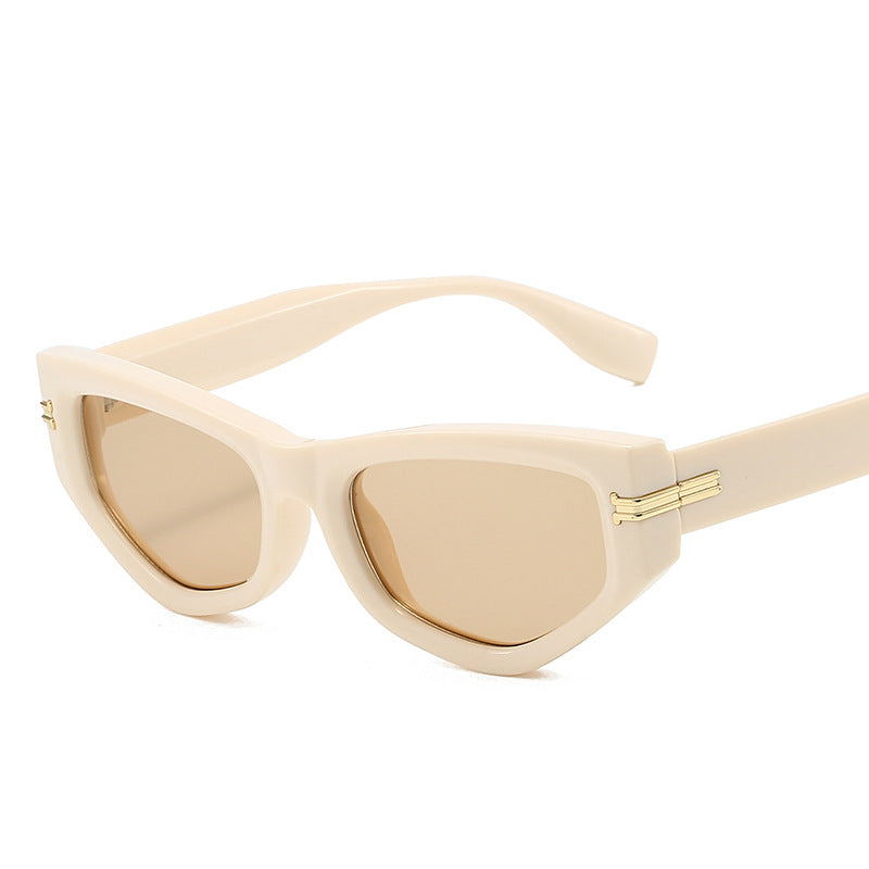 Damen trendige Cat-Eye Sonnenbrille Brehn