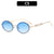 Runde Rahmen Modische Sonnenbrille