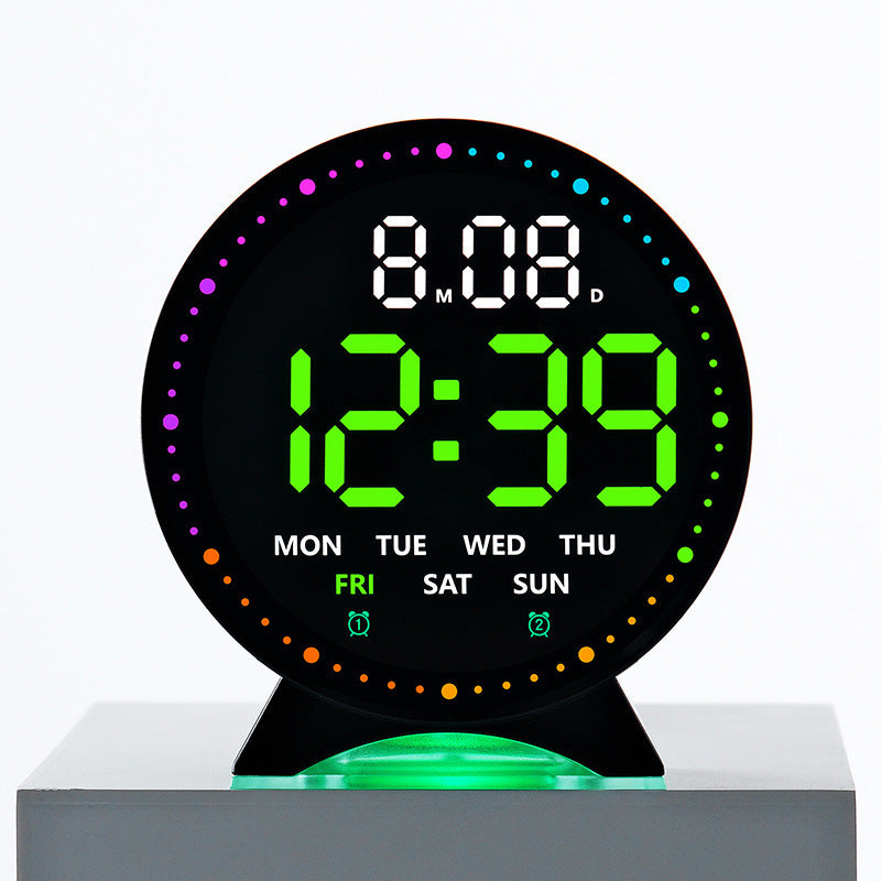 Digitaler Wecker mit Großer Led-Anzeige und Multifunktionalem Display Brehn