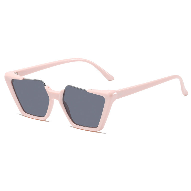 Damen moderne und stilvolle asymmetrische Sonnenbrille Brehn