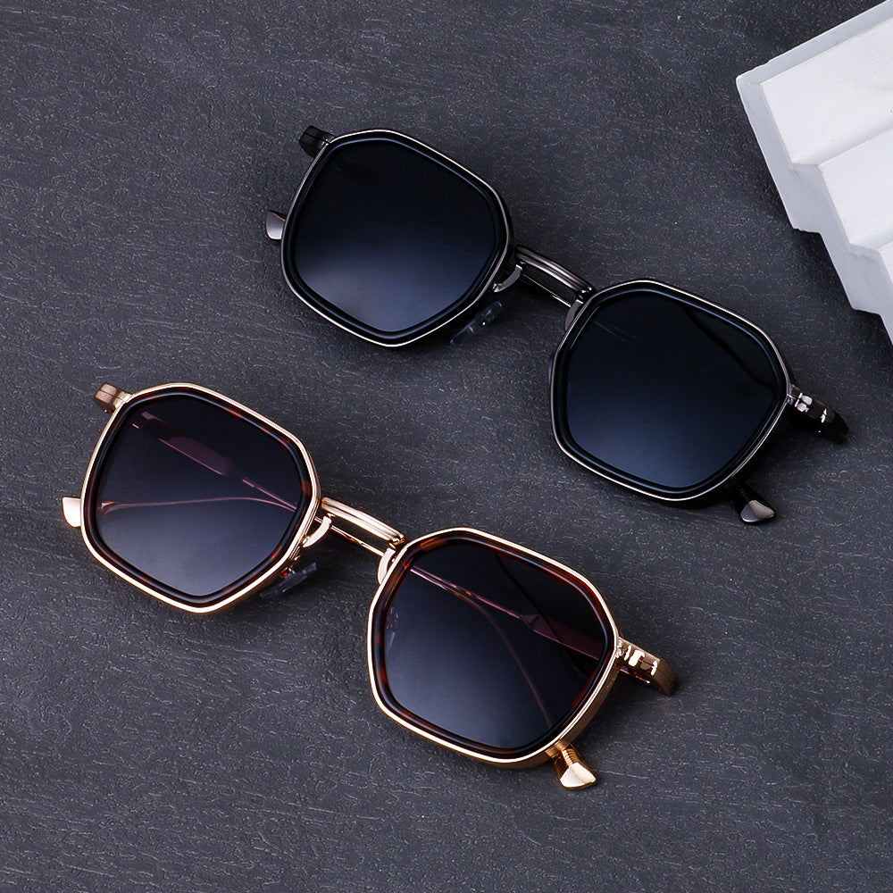 Damen stylische Sonnenbrille im modernen achteckigen Design mit hochwertigen polarisierten Gläsern Brehn