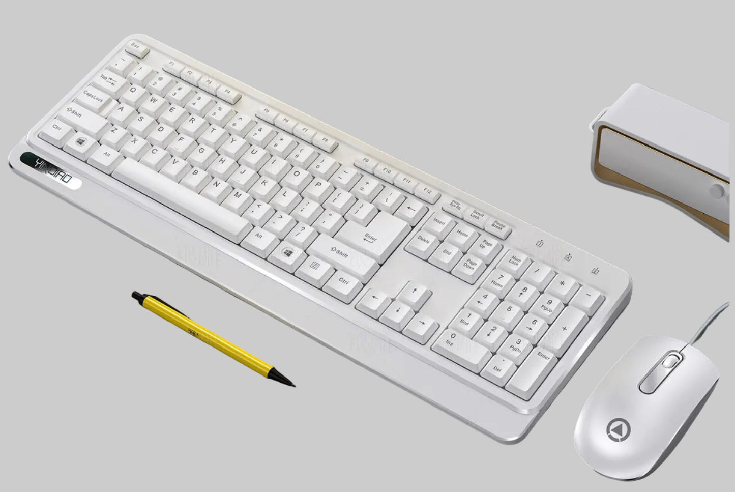 Kompakt Verdrahtetes Tastatur- und Maus-Set Brehn