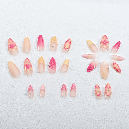 Florales Design Press-On Nagel Set