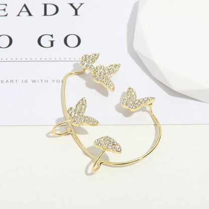 Rhinestone Schmetterling Haarspange Brehn