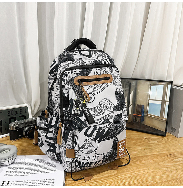 Grafikdesign Hochkapazitäts-Schulrucksack