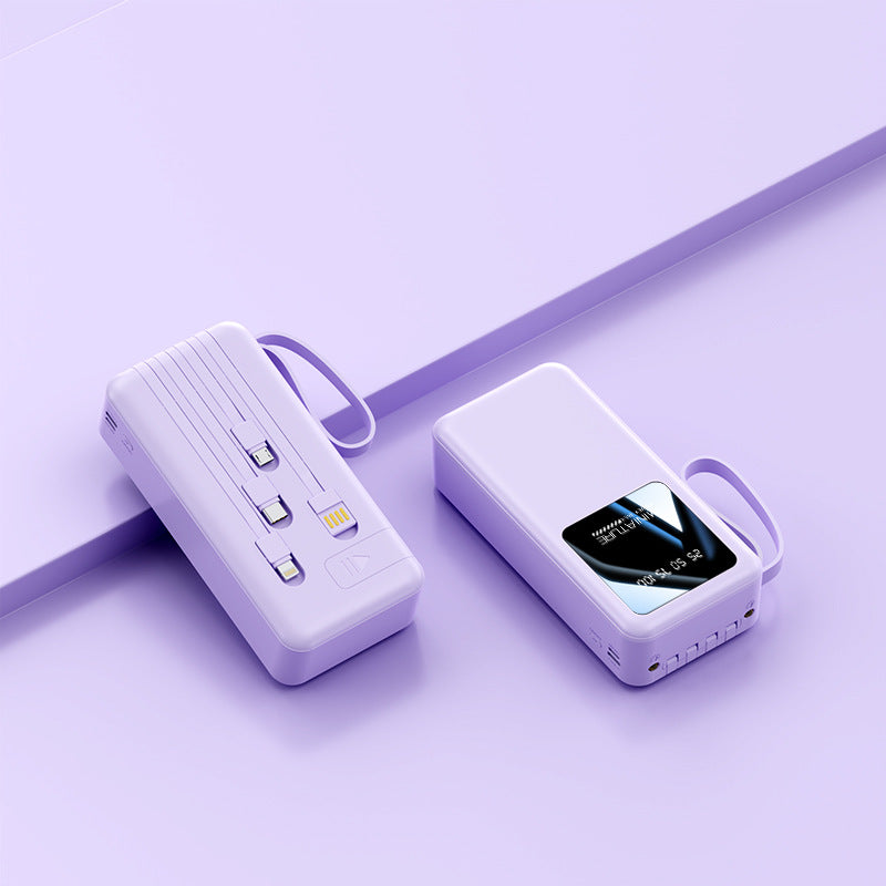 Tragbare Powerbank mit intelligenter Energieanzeige und mehreren USB-Anschlüssen Brehn