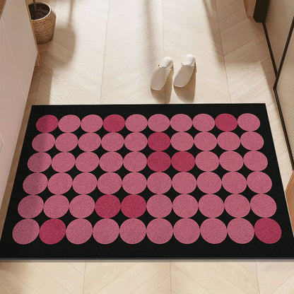 Moderner geometrischer Musterteppich