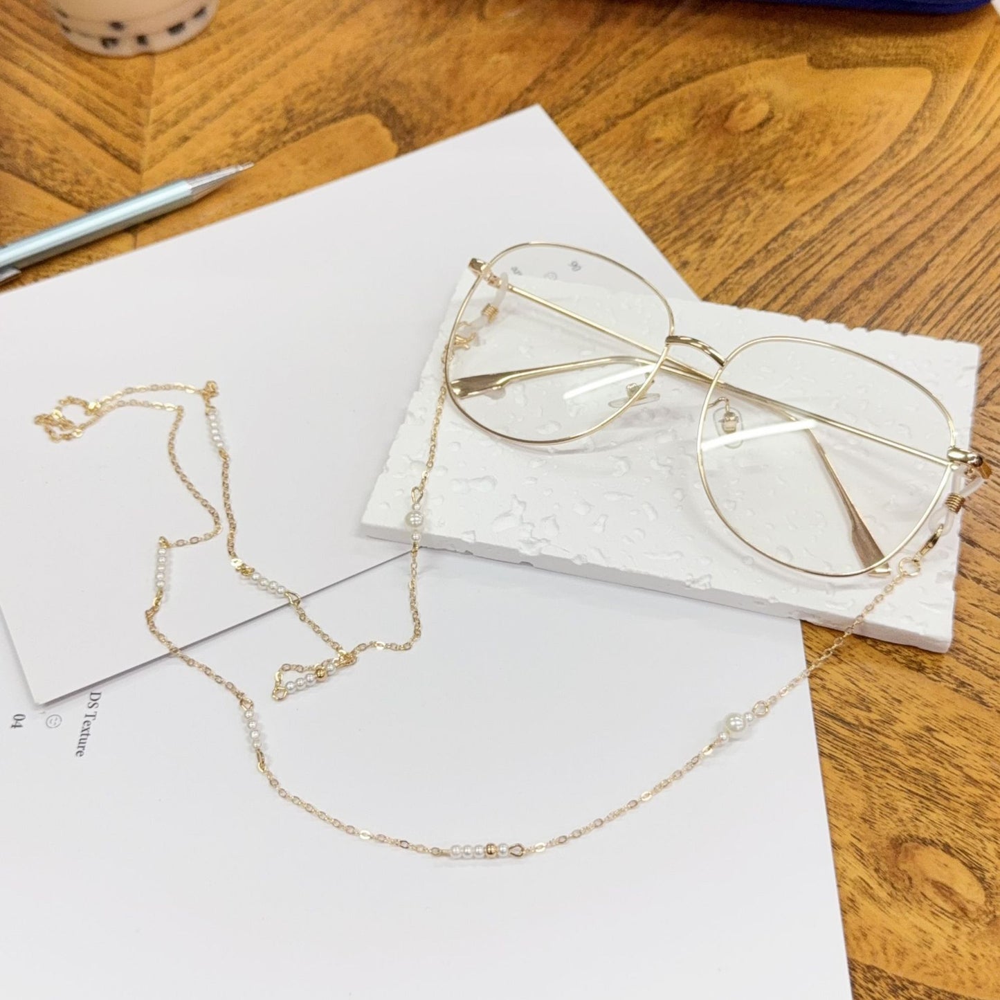 Elegante Perlenkette Brehn