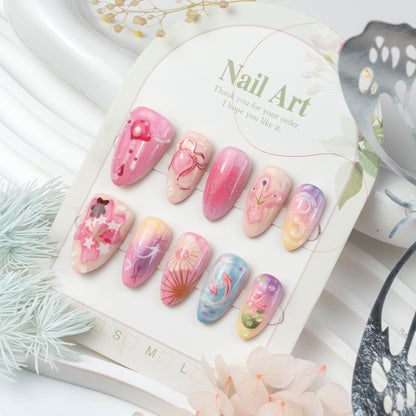 Künstlerisches Nagelkunst Design Set