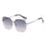Elegante Übergroße Sechseckige Sonnenbrille