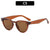 Vintage-inspirierte Katzenaugen-Sonnenbrille Eleganter Stil