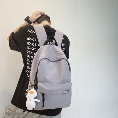 Vielseitiger lässiger Rucksack mit Plüsch Charm Brehn