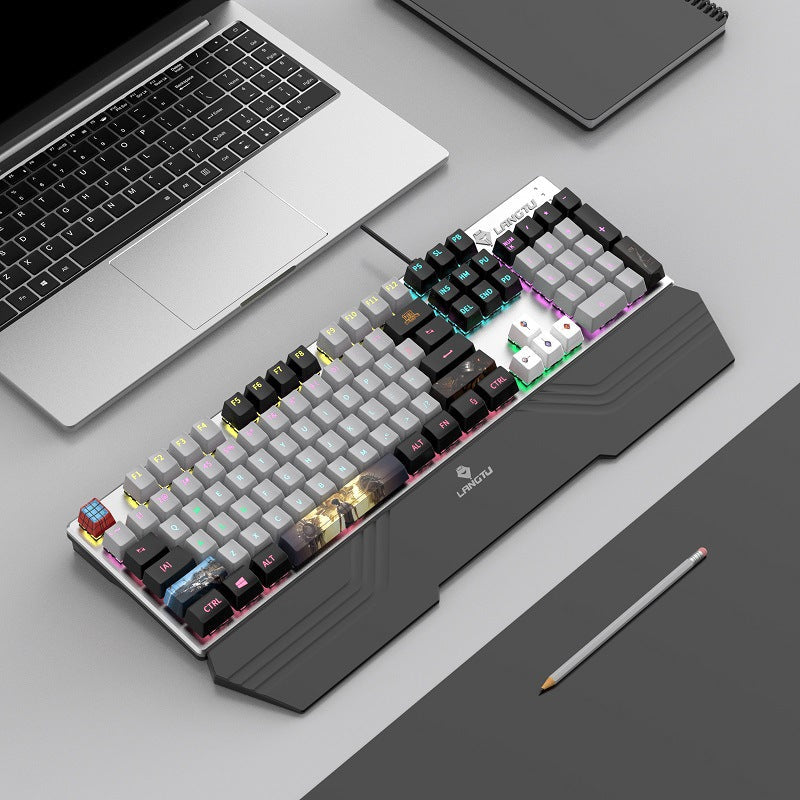 Ergonomische RGB Mechanische Gaming-Tastatur Brehn